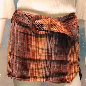 FREE PEOPLE  ON THE “GO GO”ANY SEASON MINI SKIRT,AMAZING GORGEOUS COLORS & STYLE